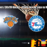 Philadelphia 76ers vence New York Knicks por 130 a 119 na NBA