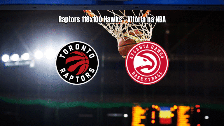 Toronto Raptors vence Atlanta Hawks por 118 a 100 na NBA