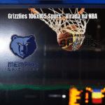 Grizzlies viram sobre Spurs em jogo emocionante da NBA: 106 a 105