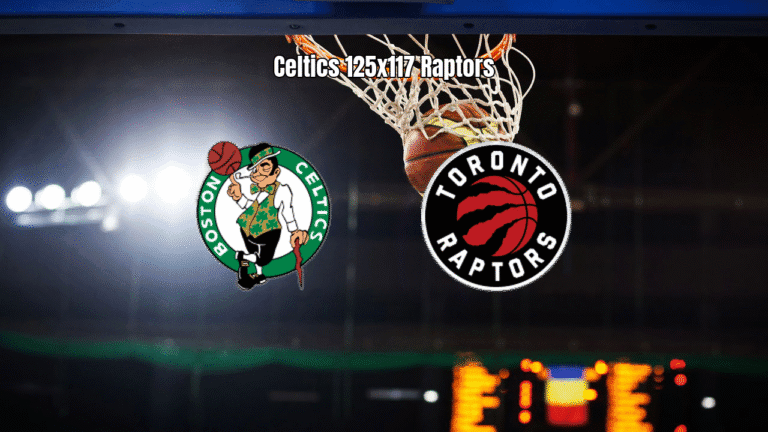 Boston Celtics vence Toronto Raptors por 125 a 117 na NBA