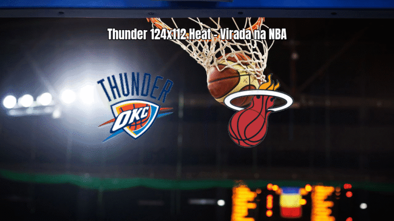Oklahoma City Thunder vence Miami Heat por 124 a 112 na NBA