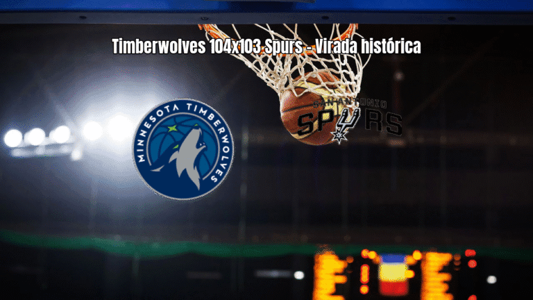 Timberwolves viram sobre Spurs em jogo emocionante da NBA