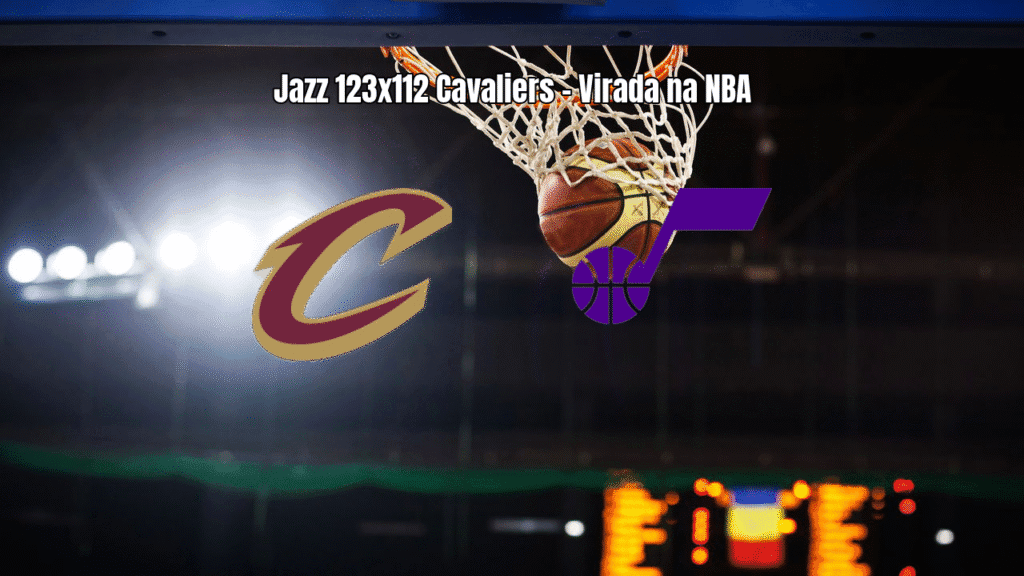 Utah Jazz vence Cleveland Cavaliers por 123 a 112 na NBA