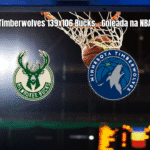 Timberwolves destroem Bucks por 139 a 106 em noite de show de Minnesota