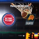 Detroit Pistons vence Phoenix Suns por 108 a 105 na NBA