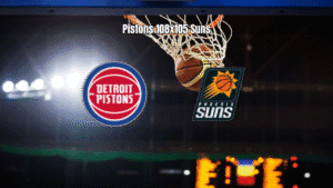 Detroit Pistons vence Phoenix Suns por 108 a 105 na NBA