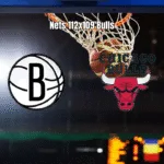 Brooklyn Nets vence Chicago Bulls por 112 a 109 na NBA