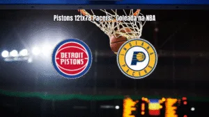 Pistons destroem Pacers na NBA com vitória avassaladora por 121 a 78