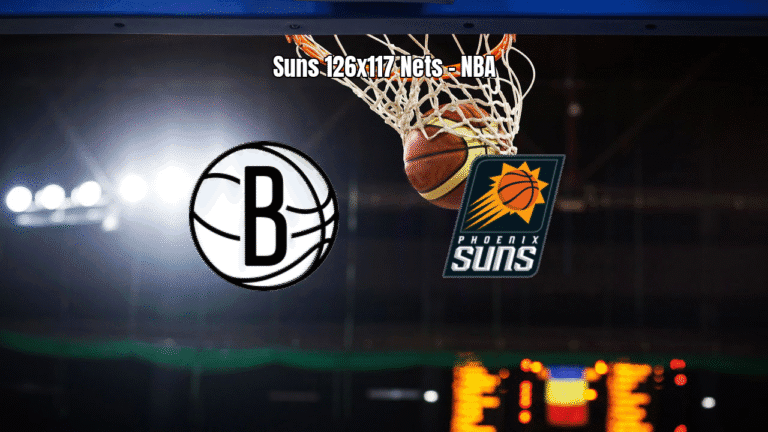 Phoenix Suns vence Brooklyn Nets em jogo eletrizante da NBA