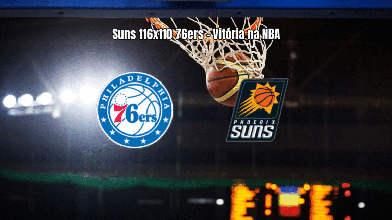 Phoenix Suns vence Philadelphia 76ers por 116 a 110 na NBA