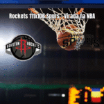 Houston Rockets viram sobre San Antonio Spurs em jogo da NBA