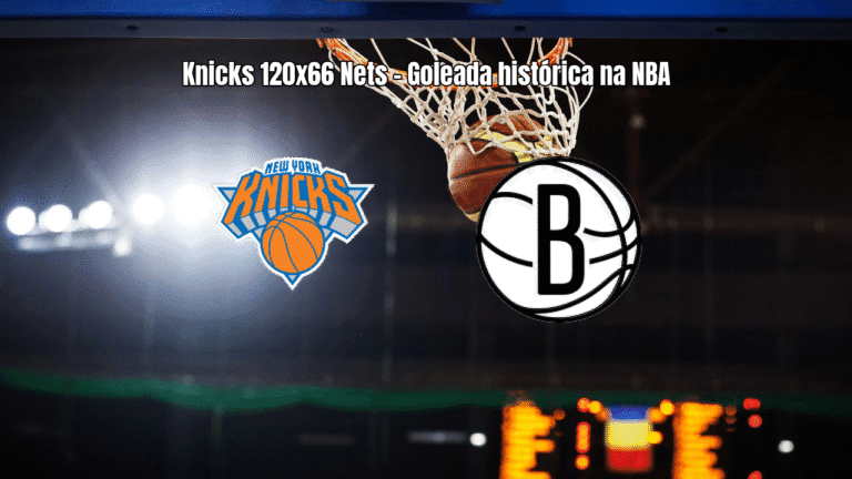 New York Knicks goleia Brooklyn Nets por 120 a 66 na NBA