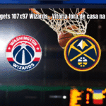 Denver Nuggets vence Washington Wizards por 107 a 97 na NBA