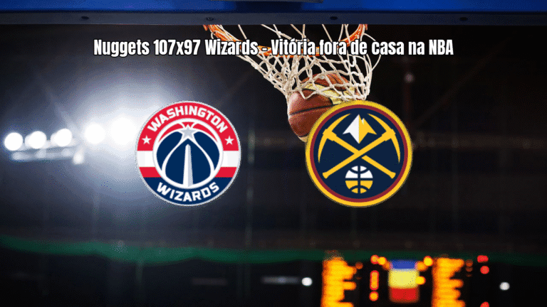 Denver Nuggets vence Washington Wizards por 107 a 97 na NBA