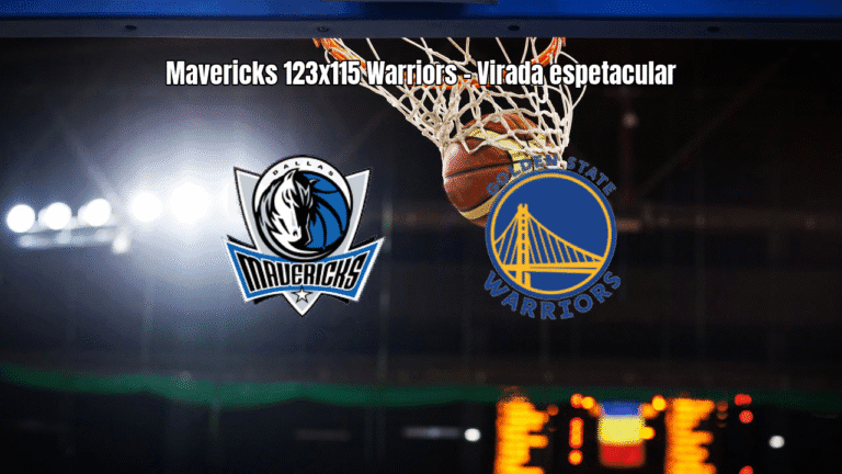 Dallas Mavericks vence Golden State Warriors em jogo eletrizante da NBA