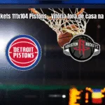 Houston Rockets vence Detroit Pistons por 111 a 104 na NBA
