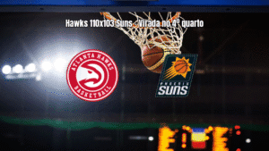 Atlanta Hawks vence Phoenix Suns por 110 a 103 na NBA
