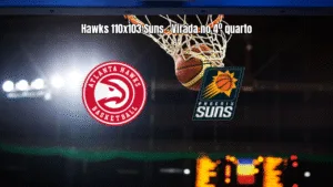 Atlanta Hawks vence Phoenix Suns por 110 a 103 na NBA