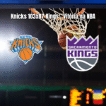 Knicks vencem Kings por 103 a 87 na NBA com quarto quarto decisivo