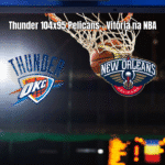 Oklahoma City Thunder vence New Orleans Pelicans por 104 a 95 na NBA