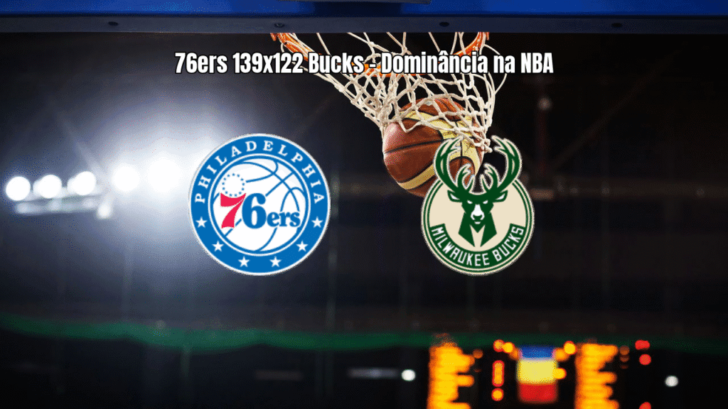 Philadelphia 76ers 139 x 122 Milwaukee Bucks: Resultado e Estatísticas