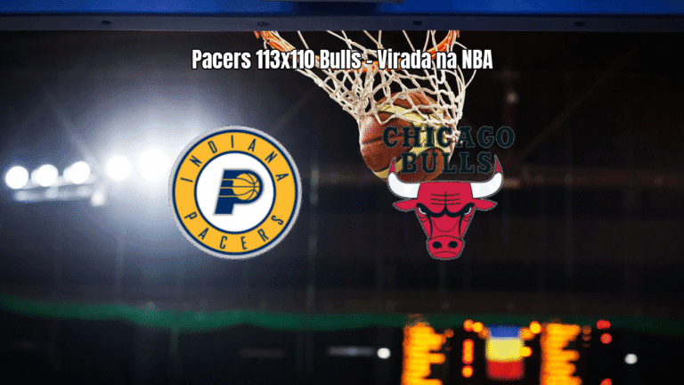 Indiana Pacers vence Chicago Bulls por 113 a 110 na NBA