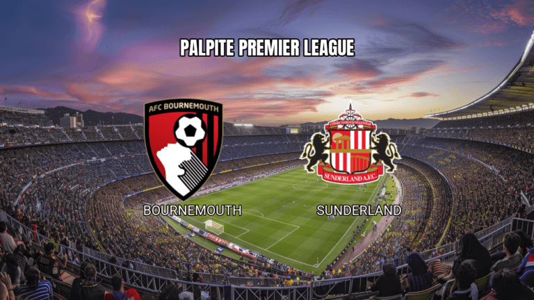 Palpite Bournemouth x Sunderland: Análise e estatísticas para 28/02/2026
