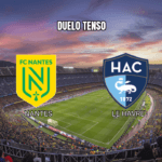 Palpite Nantes x Le Havre: Confronto na Ligue 1 com vantagem visitante 22/02/2026