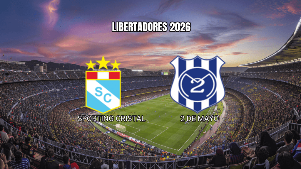 Palpite Sporting Cristal x 2 de Mayo na Libertadores: Análise e Previsão 25/02/2026