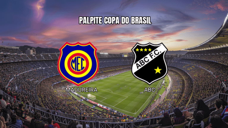 Palpite Madureira x ABC na Copa do Brasil: Análise e estatísticas 25/02/2026