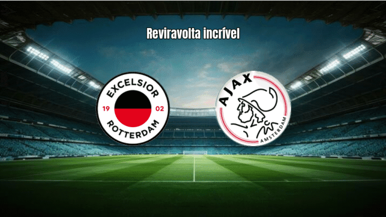 Excelsior 2-2 Ajax: Reviravolta emocionante na Eredivisie