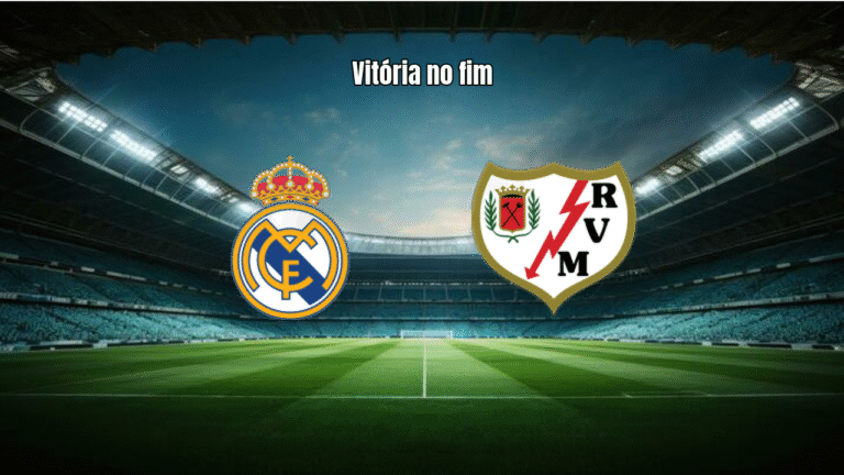 Real Madrid vence Rayo Vallecano com gol no fim de Mbappé