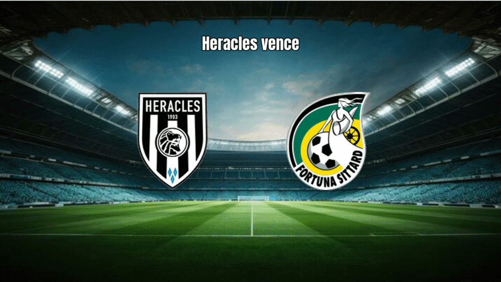 Heracles vence Fortuna Sittard por 2 a 1 na Eredivisie