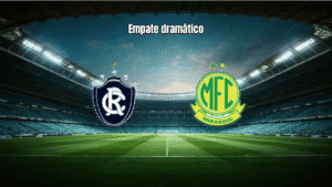 Remo 2-2 Mirassol: Empate dramático na Série A com virada no fim