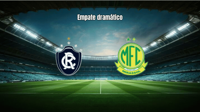 Remo 2-2 Mirassol: Empate dramático na Série A com virada no fim