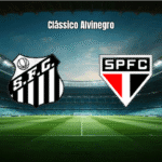 Santos e São Paulo empatam em 1 a 1 no clássico da Série A