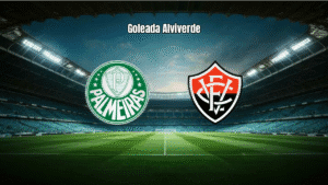 Palmeiras goleia o Vitória por 5 a 1 na segunda rodada do Brasileirão
