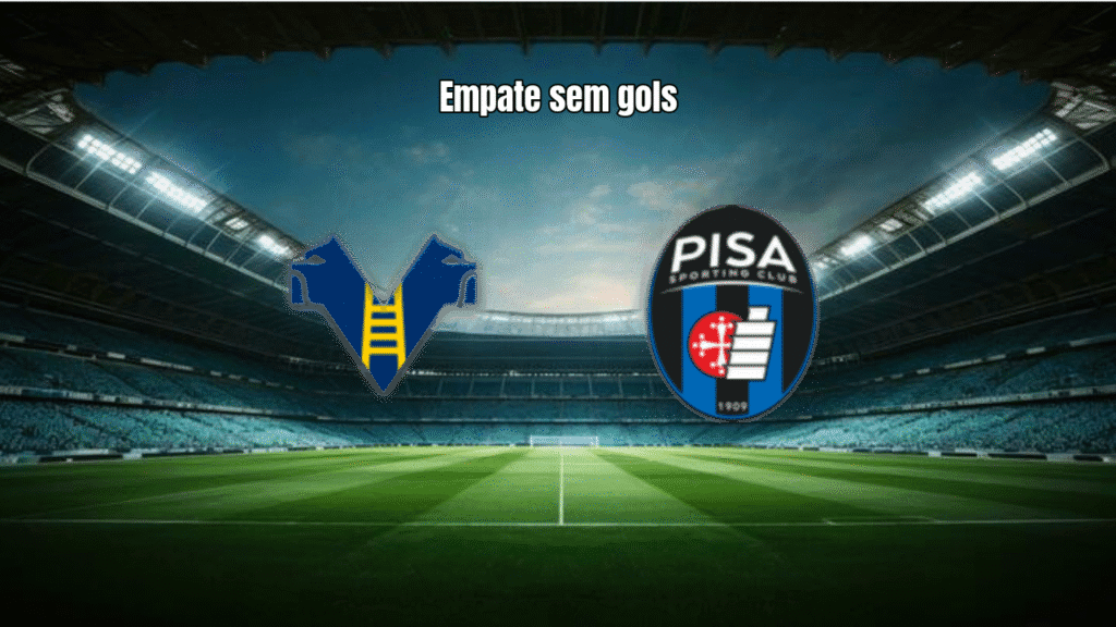 Verona 0x0 Pisa: Empate sem gols na 24ª rodada da Serie A