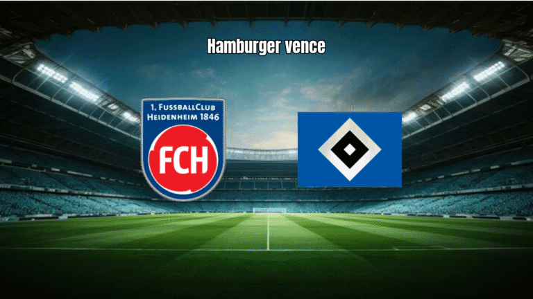 Hamburger SV vence Heidenheim por 2 a 0 na Bundesliga