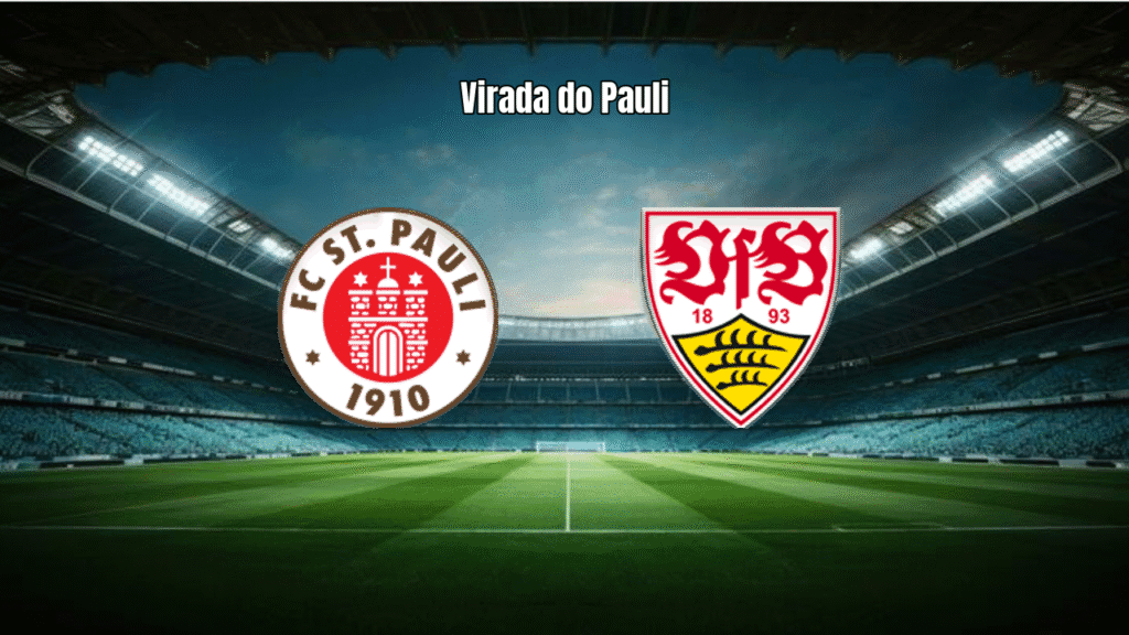 St. Pauli vence Stuttgart na Bundesliga com gols de Saliakas e Sinani