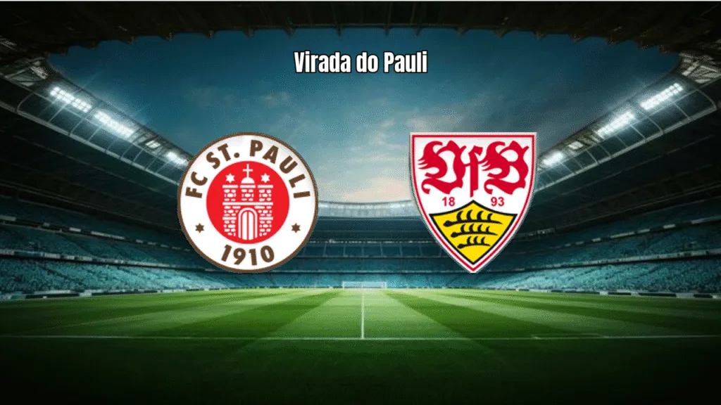 St. Pauli vence Stuttgart na Bundesliga com gols de Saliakas e Sinani