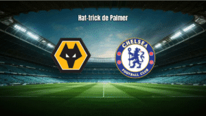 Chelsea vence Wolves com hat-trick de Palmer na Premier League