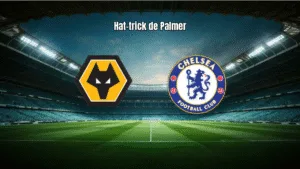 Chelsea vence Wolves com hat-trick de Palmer na Premier League