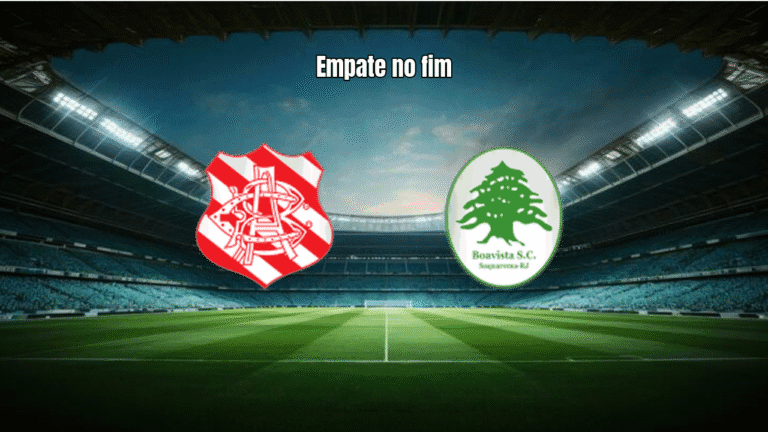 Bangu 1-1 Boavista SC: Empate no Carioca com gol nos acréscimos