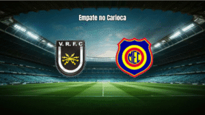 Volta Redonda e Madureira empatam em 1 a 1 no Carioca