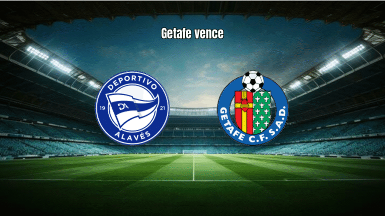 Getafe vence Alavés fora de casa com eficiência na La Liga