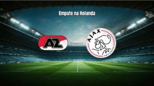 AZ Alkmaar e Ajax empatam em 1x1 na Eredivisie: análise do jogo