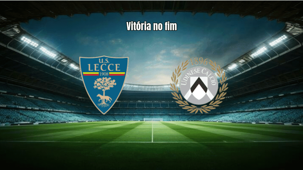 Lecce vence Udinese com gol nos acréscimos na Serie A