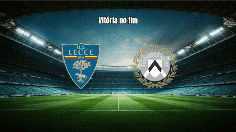 Lecce vence Udinese com gol nos acréscimos na Serie A