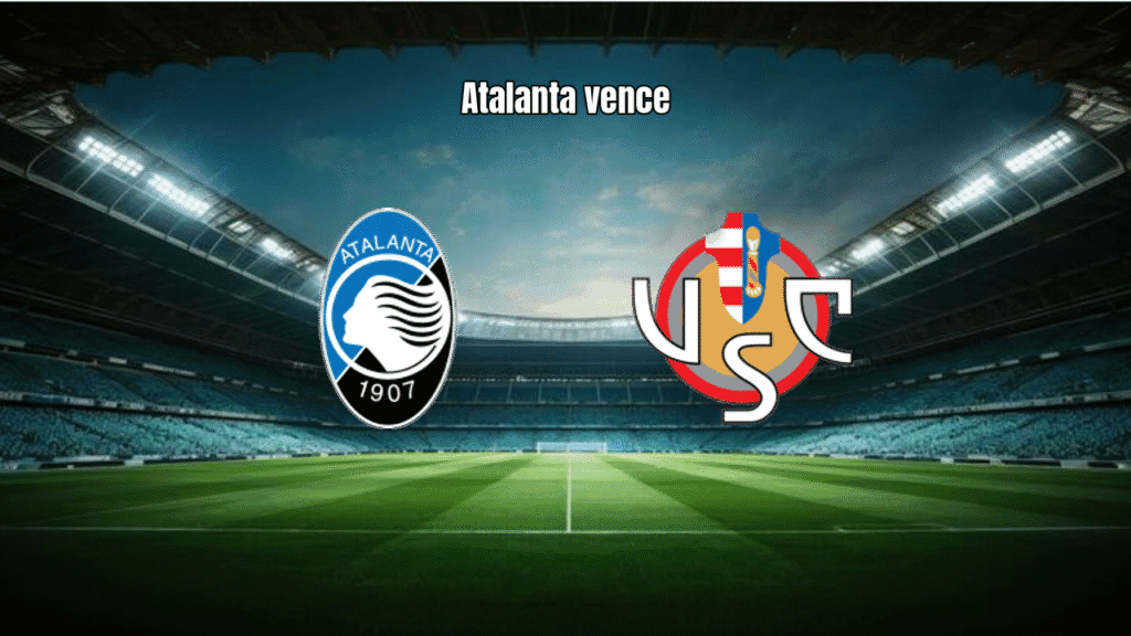 Atalanta vence Cremonese por 2 a 1 na Serie A com gols de Krstovic e Zappacosta